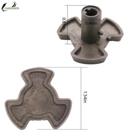 WB06X10420 Turntable Motor Coupler Compatible with GE Kenmore Hotpoint Microwaves