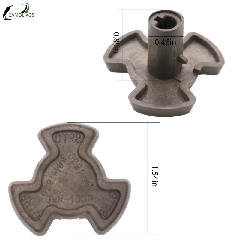 WB06X10420 Turntable Motor Coupler Compatible with GE Kenmore Hotpoint Microwaves