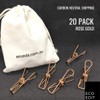 Eco Edit - Rose Gold Stainless Steel Pegs - Strong
