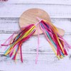 PLATT Kid's Bicycle Handlebar Streamers Colorful Ribbons Tassel for Girls