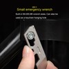 Titanium keychain tool,Lightweight Multipurpose Tool, Can Opener, Pry bar, Wrench