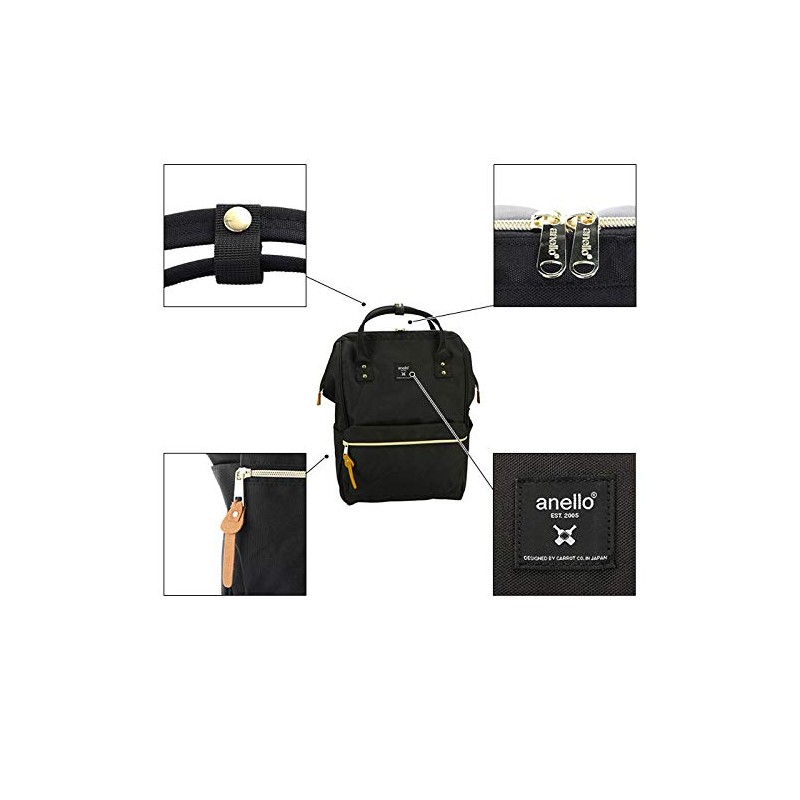 anello(アネロ) Base Backpack (L), Black, F