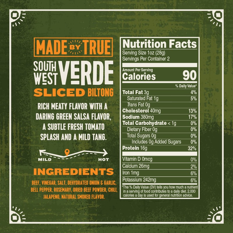Made by True Beef Sliced Bites Spicy Variety (2 oz,
