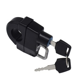 1" 25mm Universal Motorcycle Parts Helmet Lock Anti-Theft Security Aluminum Alloy Locks with 2 Keys