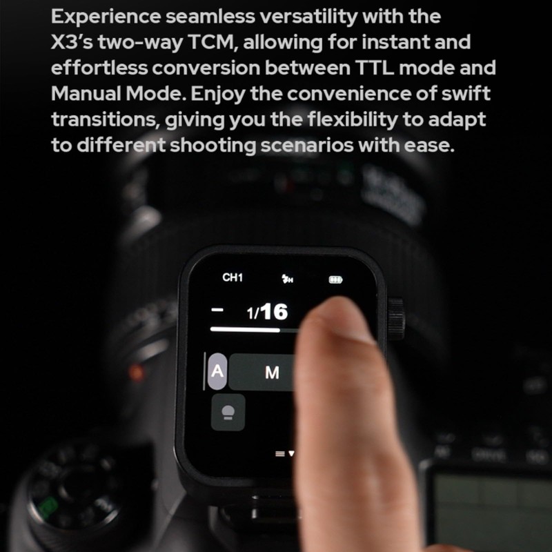 Godox X3-C X3C X3 C Touchscreen TTL Wireless Flash Trigger