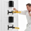 Silipull Wall Mounted Wing Chun Dummy, Wooden Adjustable Portable Martial