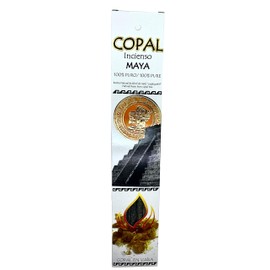 Maya Pack 3, Incienso de Copal, con Resina Natural de Copal 100% Pura (Total 30 varitas)
