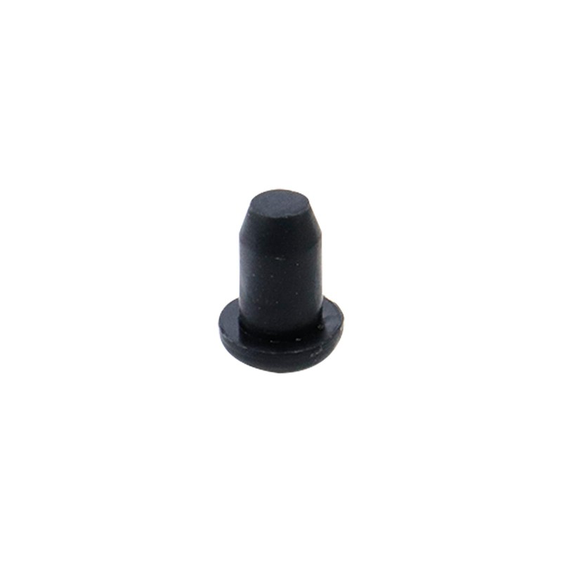 Tighall 100pcs Black Cabinet Hole Plugs Screw Cover Plastic 5mm