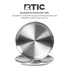 RTIC Anywhere Stainless Steel Plates Set of Two, Stackable, Durable