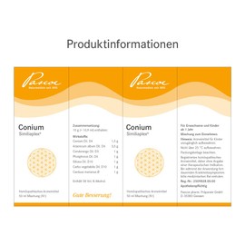Pascoe® Conium Similiaplex: Complex Agent - 50 ml