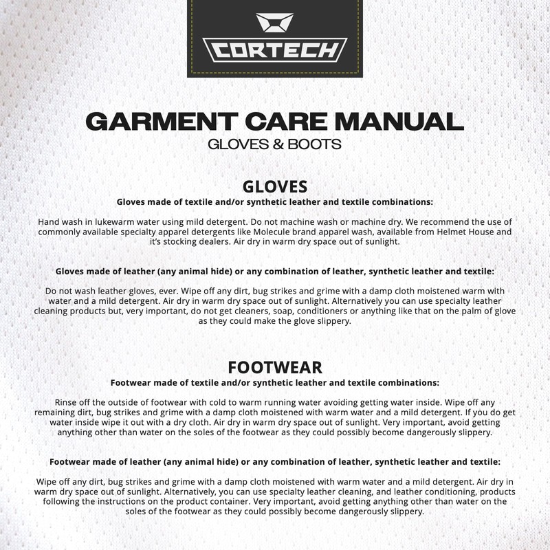 cortech Bully Leather 2.0 Motorcycle Gloves