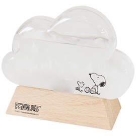 Peanuts Storm Glass, Weather Forecast, Crystal, Interior, Stylish, Changes Expressions Depending on the Weather