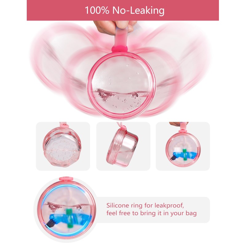 No Leak & Non-Slip Partial Denture Case Retainer Bath Box