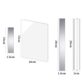 Dough Tools Set of 4 Acrylic Rolling Sticks Clay Plates Acrylic Plates Clay Roller Clay Cutter Cutting Tools Pottery Tools Dough Tools Craft DIY Handmade Beginners