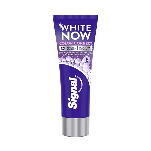Signal White Now Color Correct Uzun Süren Beyazlık Diş Macunu