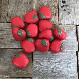 Tender Heart Designs THT Fall Decor - Harvest-Apple Bowl Fillers 12pc 2" x 2" Approx