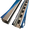 Surprecision Metal Strut Channel with Slotted Back 200mm/7.87" 304 Stainless
