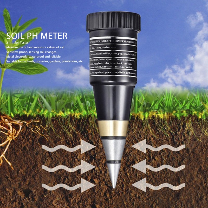 2 in 1 Soil Quality Tester Moisture and PH Meter