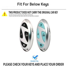 Pink Soft TPU Key Fob Cover Case Protector for Hyundai, Keychain, Accessories for Hyundai 2024-2025 Tucson Elantra Santa Fe Kona Sonata IONIQ Smart Remote Key (for Hyundai C)