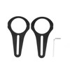 Rear View Race Mirror Convex Mirror with 1.75in‑2in Clamp Replacement