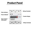 KWh Meter Digital Single Phase Energy Meter Tester 4P LED