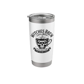 Witches Brew Coffeehouse Stop In For A Spell Stainless Steel Insulated Tumbler
