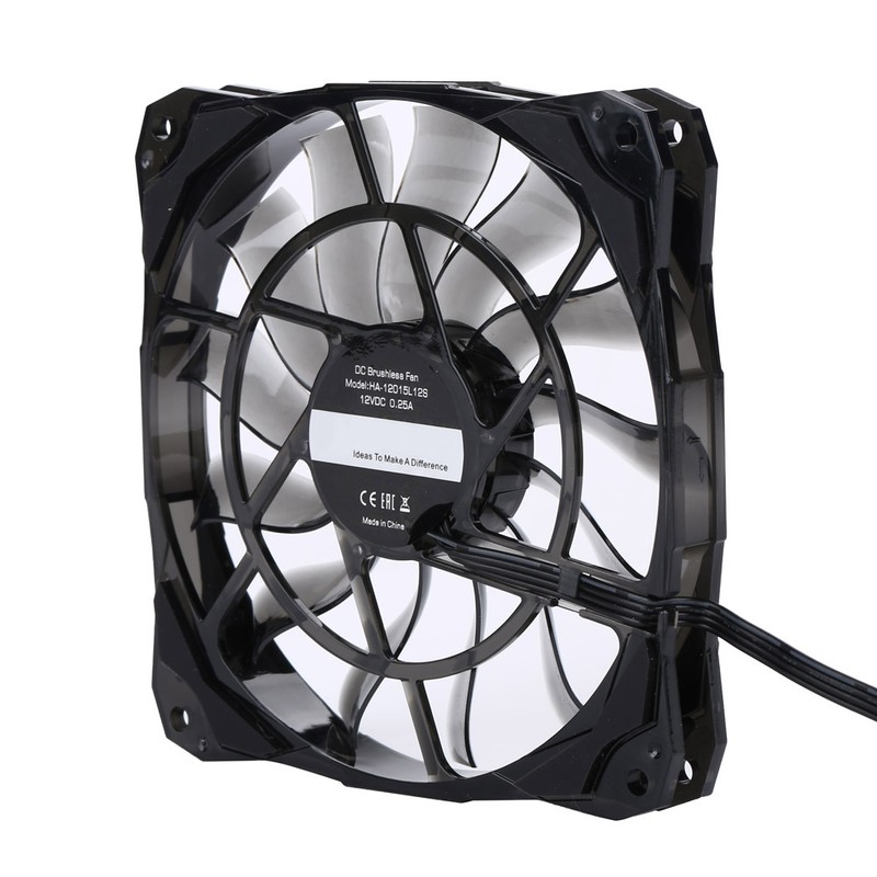 For ID-COOLING No 12015 12cm Thin Fan Height 12cm PWM