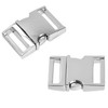 Your Day Mate Buckles, Silver, Zinc Aluminium, Click Fastener Buckle,