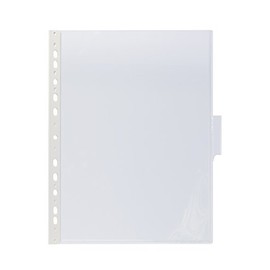 Durable Function Panel HUNKE & Yoke Domestic A4 Rigid Film A4 Multi-Punched Transparent