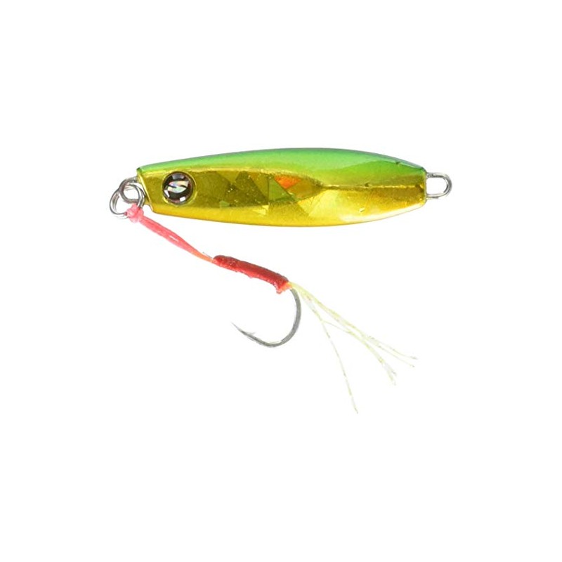 AbuGarcia Micro Jig Flat 3g Green Gold SSMJF3-GRG Metal Jig