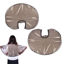 DeaHea Waterproof Hair Dye Cape Comb-Out Smock Short Barber Cape Apron Makeup Capes for Hair Dye Shampoo Styling Hair Stylist Cream Bleach Permanent Hair Color Kit Maintenance Conditioner