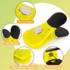 Yi Concept Magnetic Clips Set - Modern Yellow Plastic Clips