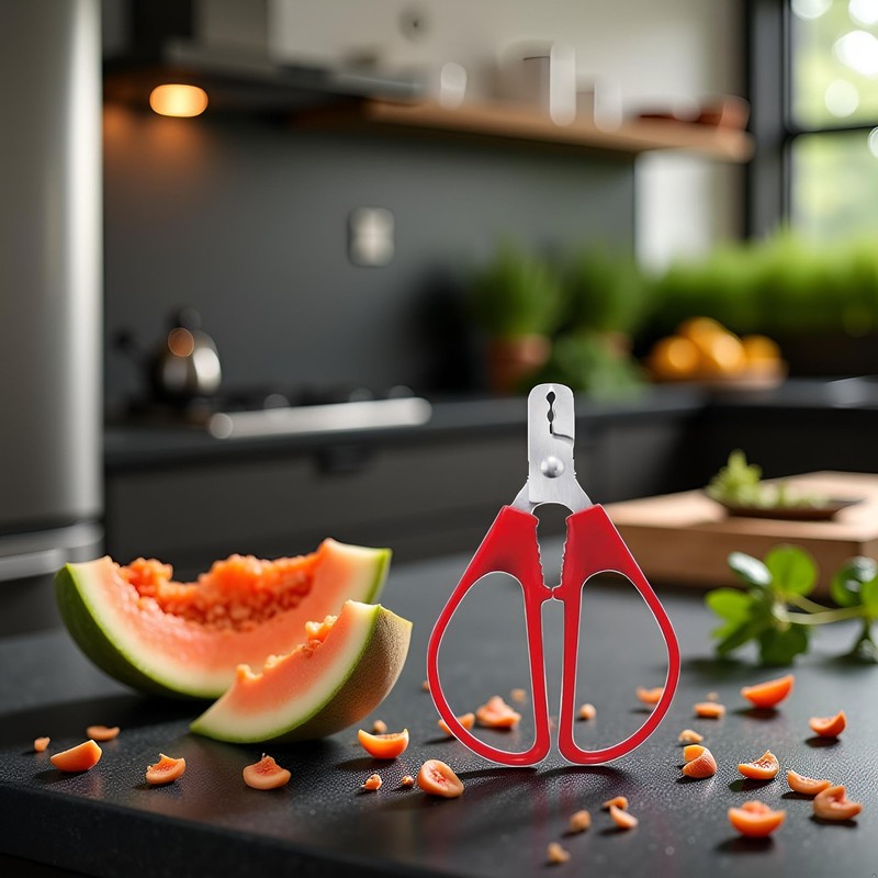 Red Melon Seed Cracker Plier, Sunflower Seeds Plier Opener -