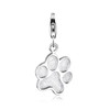 Elli Charm Damen Anhänger Katze Hund Pfote Tier in 925