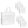Nush Nush White Gift Bags Large Size - Reusable Set