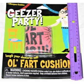 Creative Converting GEEZER Ol' Fart Cushion #053250, 1/pk