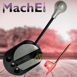 MachEl Exclusive World's 1st Direct Fitting Ball Turning Attachment For 7 x 14 / 7x16 Mini Lathe -Turns Concave & Convex Balls (See working video on the link)