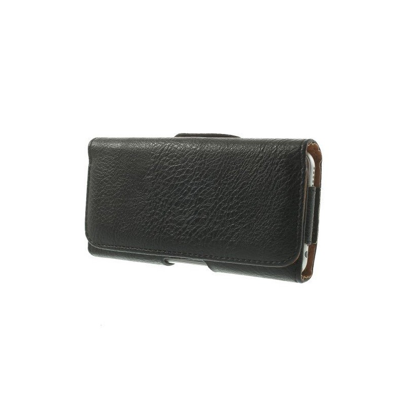 DFV mobile - Case Belt Clip Synthetic Leather horizontal Premium