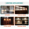 Lvyinyin Single LED Puck Light for Under Obove Cabinet Counter
