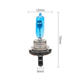 Baceyong Lampadina a Scarica Allo Xeno Super Luminoso Bianco Caldo 12V Xenon Lampadina Faro, Lampadina Allo Xeno 55W / 100W Lampada di Ricambio H7 / H11 / H15 Lampadina Lampade per Fari