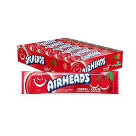 Airheads, Cherry, 0.55-Ounce Packages (Pack of 144)