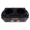 Waxness Professional Double Wax Heater WN-5002 E Black Elite Series