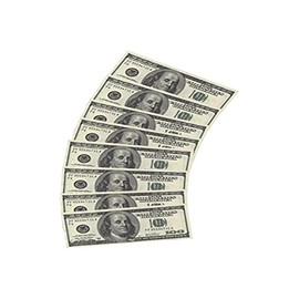 Folat 8714572225618 Creative USA Party Servietten 100 Dollar (10 Stück)