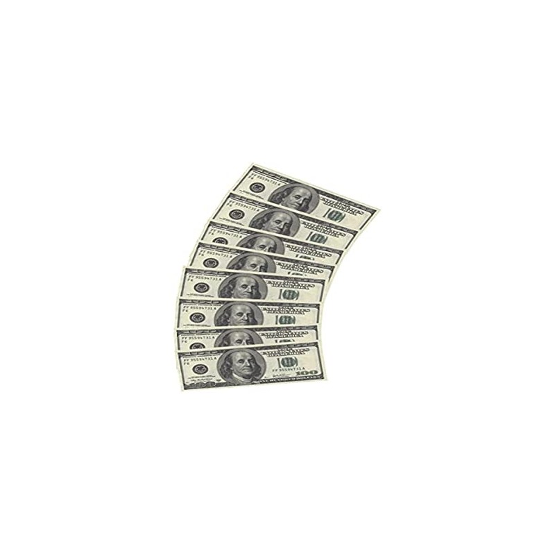 Folat 8714572225618 Creative USA Party Servietten 100 Dollar (10 Stück)