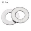sourcing map 1/2" 316 Stainless Steel Flat Washer for Screw