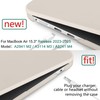DONGKE Compatible with M4 MacBook Air 15 Inch Case 2025