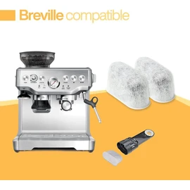 24-Pack Replacement Charcoal Water Filters Compatible with Breville BWF100 - Premium Activated Charcoal Filters For All Breville Coffee Makers and Breville Espresso Machines