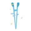Edison Pororo Training Chopsticks for Right Handed 2 Step, Blue