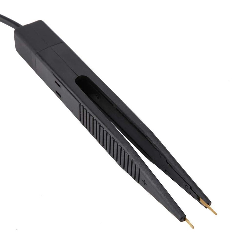 Portable SMD SMT Chip Test Clip LCR Meter Smart Tweezers