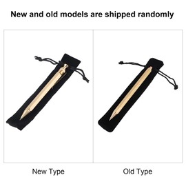 Brass Ballpoint Pen Pocket Pen Made of Solid Brass Delicate Signature Pen Repeating Pen Made of Polished Brass for School Office